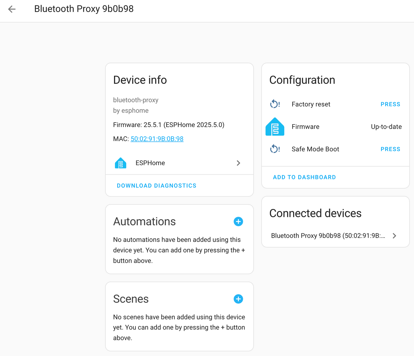 Bluetooth Proxies BLEDongle-1M For HomeAssistant By Screek (ESP32 + ESPHome + USB-A)