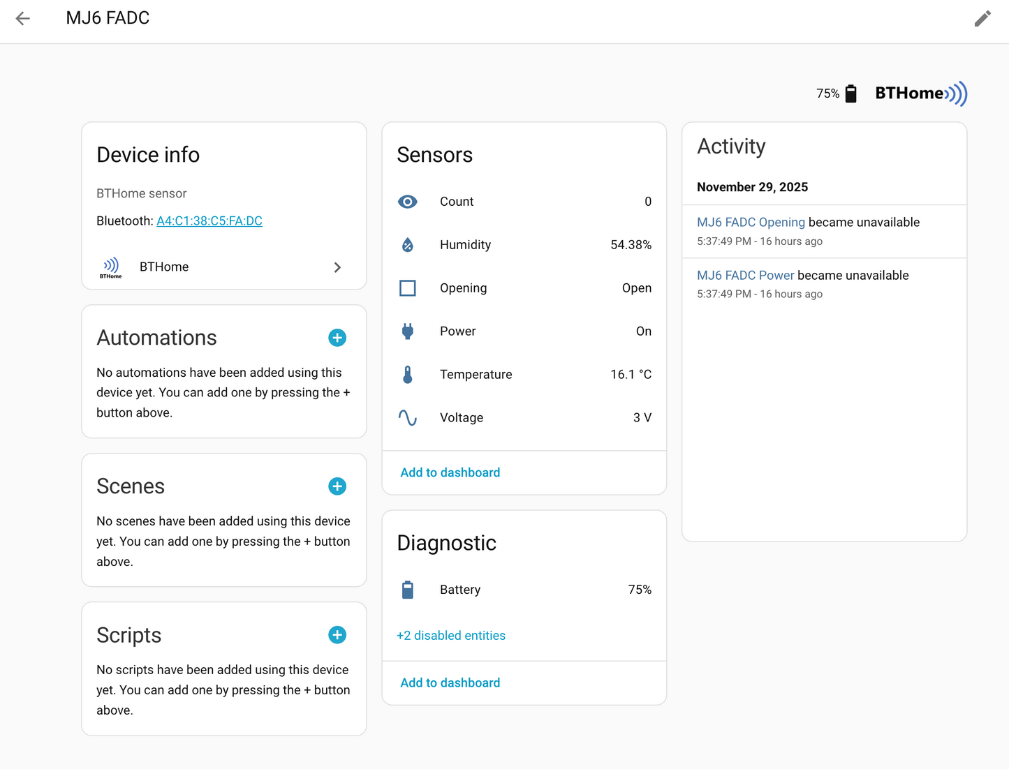 ✨[New]THS-M6-PROBE-B Temperature & Humidity Sensor (MJWSD06MMC Customized + BTHome/Zigbee Firmware + CR2450 + SHT40)